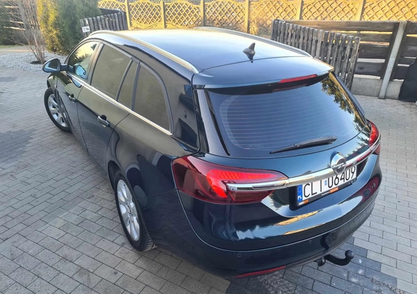 Opel Insignia cena 30900 przebieg: 237000, rok produkcji 2014 z Skępe małe 379